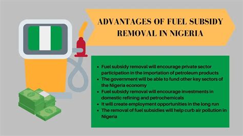 advantages of fuel subsidy in nigeria